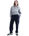 Nike Women's  Sportswear Phoenix Fleece High-waisted Oversized Sweatpants In Blue
