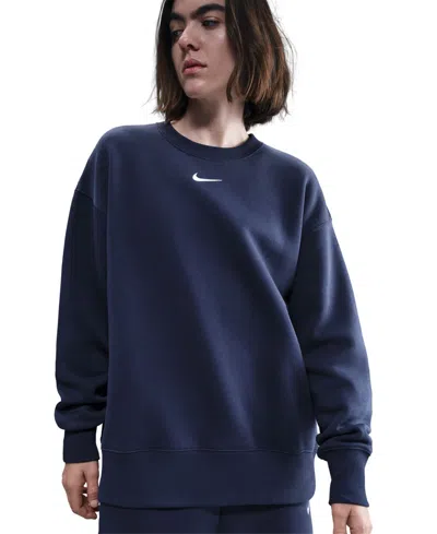 NIKE SPORTSWEAR WOMEN'S PHOENIX FLEECE OVERSIZED CREWNECK SWEATSHIRT