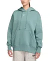 Nike Sportswear Women's Phoenix Fleece Oversized Pullover Hoodie In Green