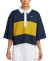 Nike Street Oversized Polo Top In Multi