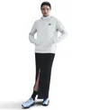 Nike Sportswear Women's Tech Fleece Pullover Hoodie In Gray