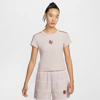 Nike Sportswear Women's Tight Ribbed T-shirt In Multi