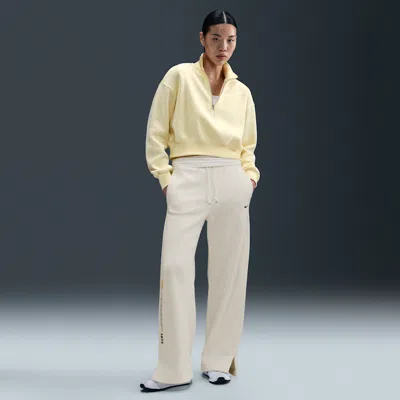 Nike Sportswear Women's Wide-leg Trousers In White