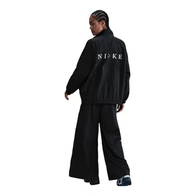 Nike Sportswear Women's Wide-leg Woven Pants In Black