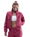 Nike Sportswear Women's Windrunner Knit Zip Jacket In Pink