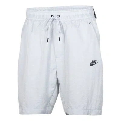 Nike Sportswear Woven Shorts Light Grey In Blue