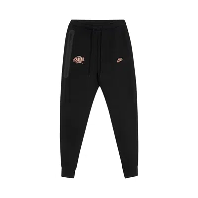 Pre-owned Nike Sportswear X Central Cee Tech Fleece Joggers 'black/metallic Red Bronze' | Men's Size Xxl