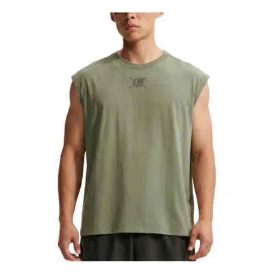Nike Sportwear Tank Top Asia Sizing 'silver Sage' In Green