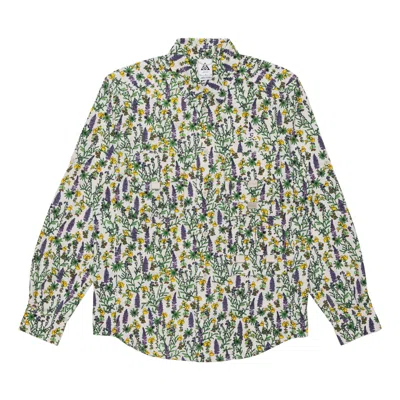 Nike Ss22 Dri-fit Acg Uv Version Floral Long Sleeves Shirt Green