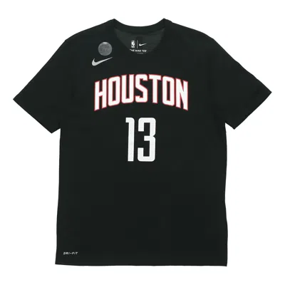 Nike Ss22 Nba Harden Basketball Sports Short Sleeve Rockets 13 Black