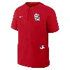 Nike St. Louis Cardinals Authentic Collection  Men's Mlb Short-sleeve Windshirt