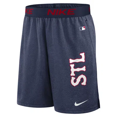 Nike St. Louis Cardinals City Connect Practice  Men's Dri-fit Mlb Shorts In Blue