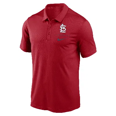 Nike St. Louis Cardinals Franchise Logo  Men's Dri-fit Mlb Polo In Red