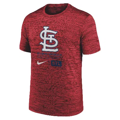 Nike Red St. Louis Cardinals Large Logo Velocity T-shirt