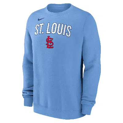 Nike Light Blue St. Louis Cardinals Pullover Sweatshirt