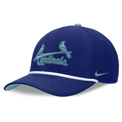 Nike St. Louis Cardinals Rise  Men's Mlb Adjustable Hat In Blue
