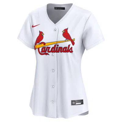 Nike St. Louis Cardinals Womenâs  Women's Dri-fit Adv Mlb Limited Jersey In White