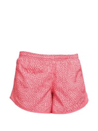 Nike Kids' Stadium Dri-fit Tempo "sea Coral/reflective Silver" Shorts In Pink