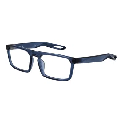 Nike Stainless Steel Glasses (frames) In Blue