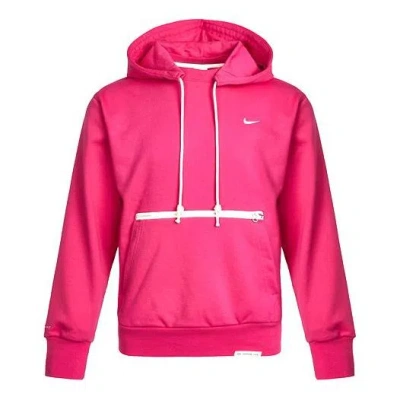 Nike Standard Issue Basketball Sports Hoodie 'pink'