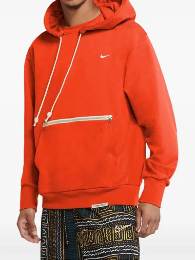 Nike Standard Issue "orange/white" Basketball Hoodie