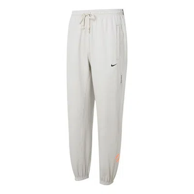 Nike Standard Issue Pants 'white' In Neutral