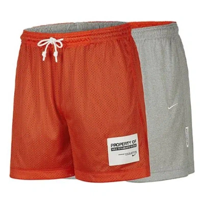 Nike Standard Issue Reversible Basketball Shorts For Men Orange