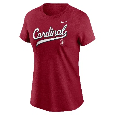 Nike Stanford Athletic Prep Arch Local Script  Women's College T-shirt