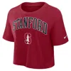 Nike Stanford Athletic Prep Arch  Women's Dri-fit College Cropped T-shirt