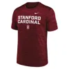 Nike Stanford Campus Center Stack Velocity  Men's Dri-fit College T-shirt In Red