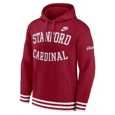 Nike Stanford Cardinal Legacy Retro Menâs  Men's College Pullover Hoodie In Red