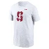 Nike Men's White Stanford Cardinal Primetime Evergreen Logo T-shirt In White