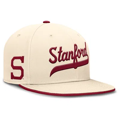 Nike Stanford Cardinal Primetime True  Men's Dri-fit College Fitted Hat In Brown