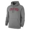 Nike Stanford Club Fleece  Men's College Pullover Hoodie In Grey