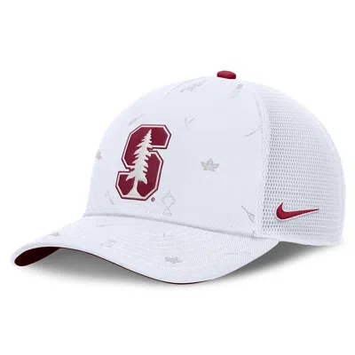 Nike Stanford Country Club Golfin' Rise  Unisex College Trucker Adjustable Hat In Transparent
