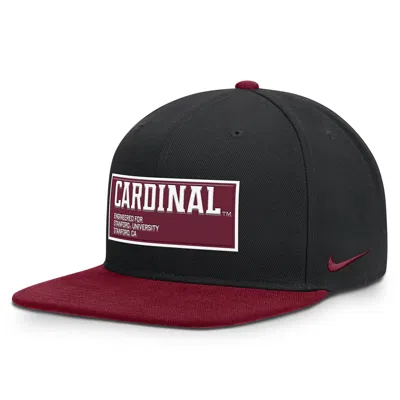 Nike Stanford On-field Pro  Men's Dri-fit College Adjustable Hat In Black