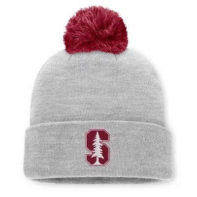 Nike Stanford Peak  Unisex College Cuffed Beanie In Gray