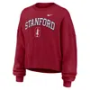 Nike Stanford Phoenix Arch  Women's College Pullover Crew In Red
