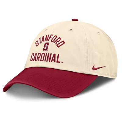 Nike Stanford Primetime 2-tone Club  Unisex College Adjustable Hat In Brown