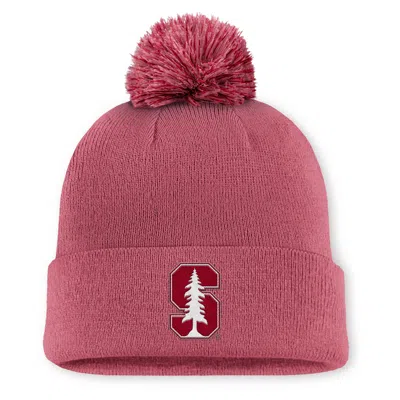 Nike Stanford Primetime Campus Toned  Men's College Cuffed Pom Beanie In Blue