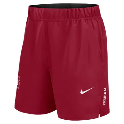 Nike Stanford Primetime Victory Primary Logo Menâs  Men's Dri-fit College Shorts In Burgundy
