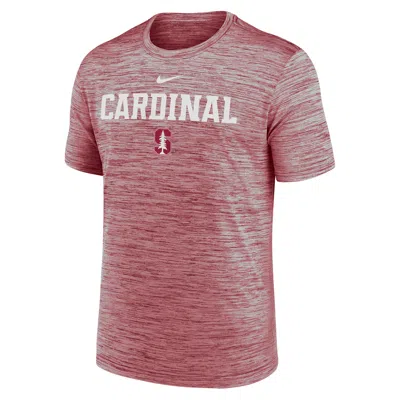 Nike Stanford Sideline Velocity  Men's Dri-fit College T-shirt In Red