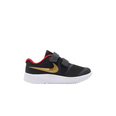 Pre-owned Nike Star Runner 2 Tdv 'dark Smoke Grey Gold' | Infant Size 7