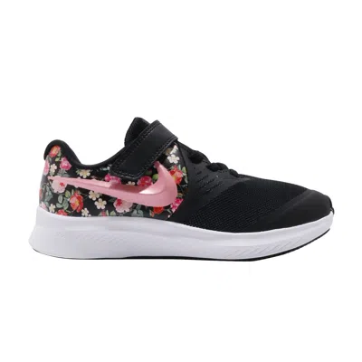 Pre-owned Nike Star Runner 2 Vintage Floral Psv 'pale Ivory' | Black | Kid's Size 12