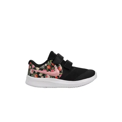 Pre-owned Nike Star Runner 2 Vintage Floral Tdv 'pale Ivory' | Black | Infant Size 5