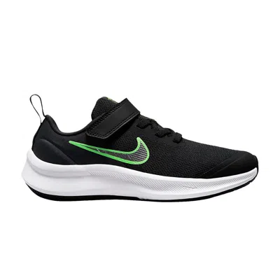 Pre-owned Nike Star Runner 3 Ps 'black Chrome' | Kid's Size 11