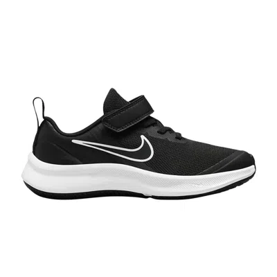 Pre-owned Nike Star Runner 3 Ps 'black White' | Kid's Size 11.5