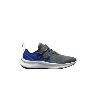 Pre-owned Nike Star Runner 3 Ps 'iron Grey Blue Lightning' | Kid's Size 2.5