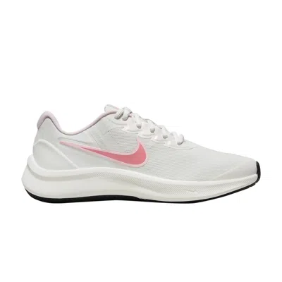 Pre-owned Nike Star Runner 3 Se Gs 'white Pink Gaze' | Kid's Size 7