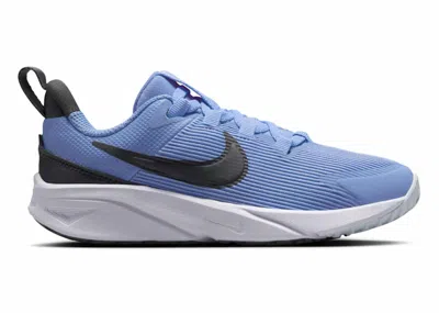Pre-owned Nike Star Runner 4 Anthracite Sneakers In Blue Beyond/blue Tint/white